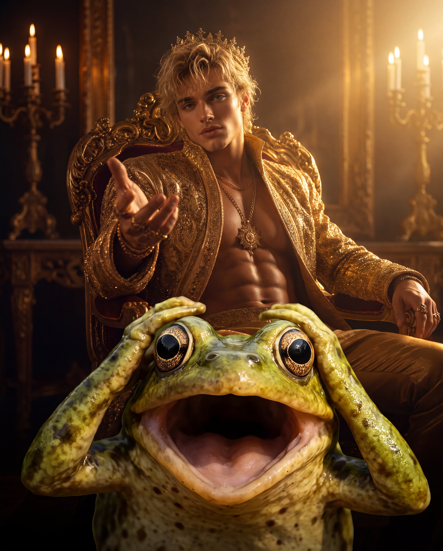 Принц Джон || заколдованный принц 👑🐸