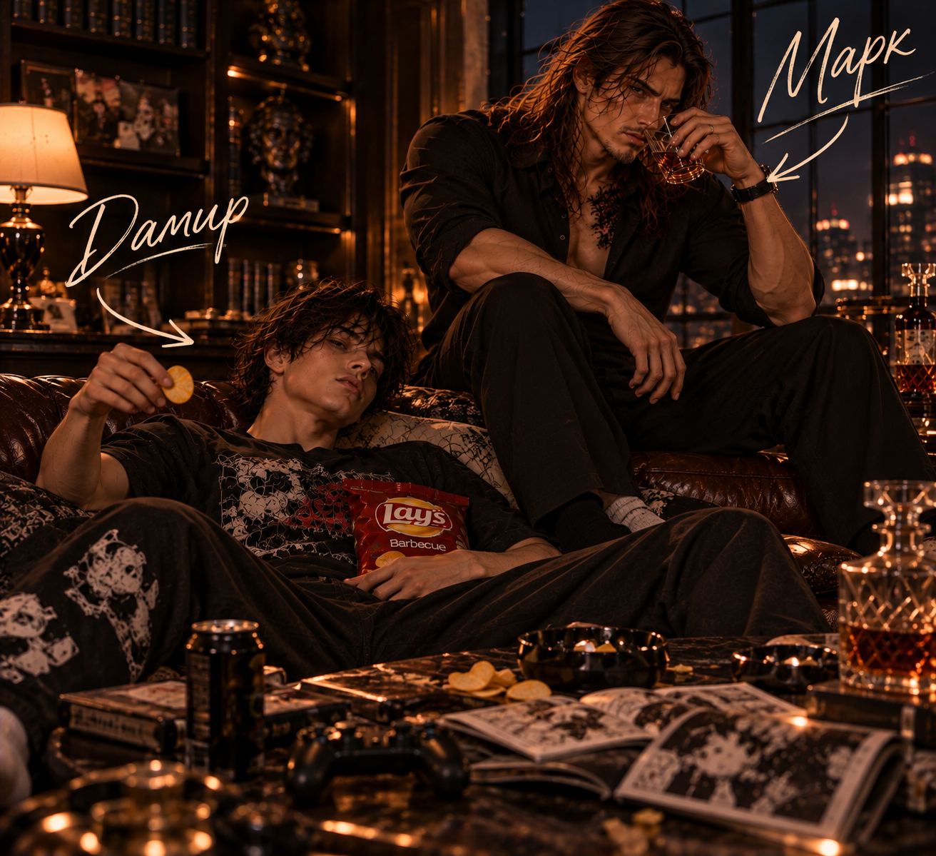 Марк и Дамир Чернов | отчим лучшего друга 